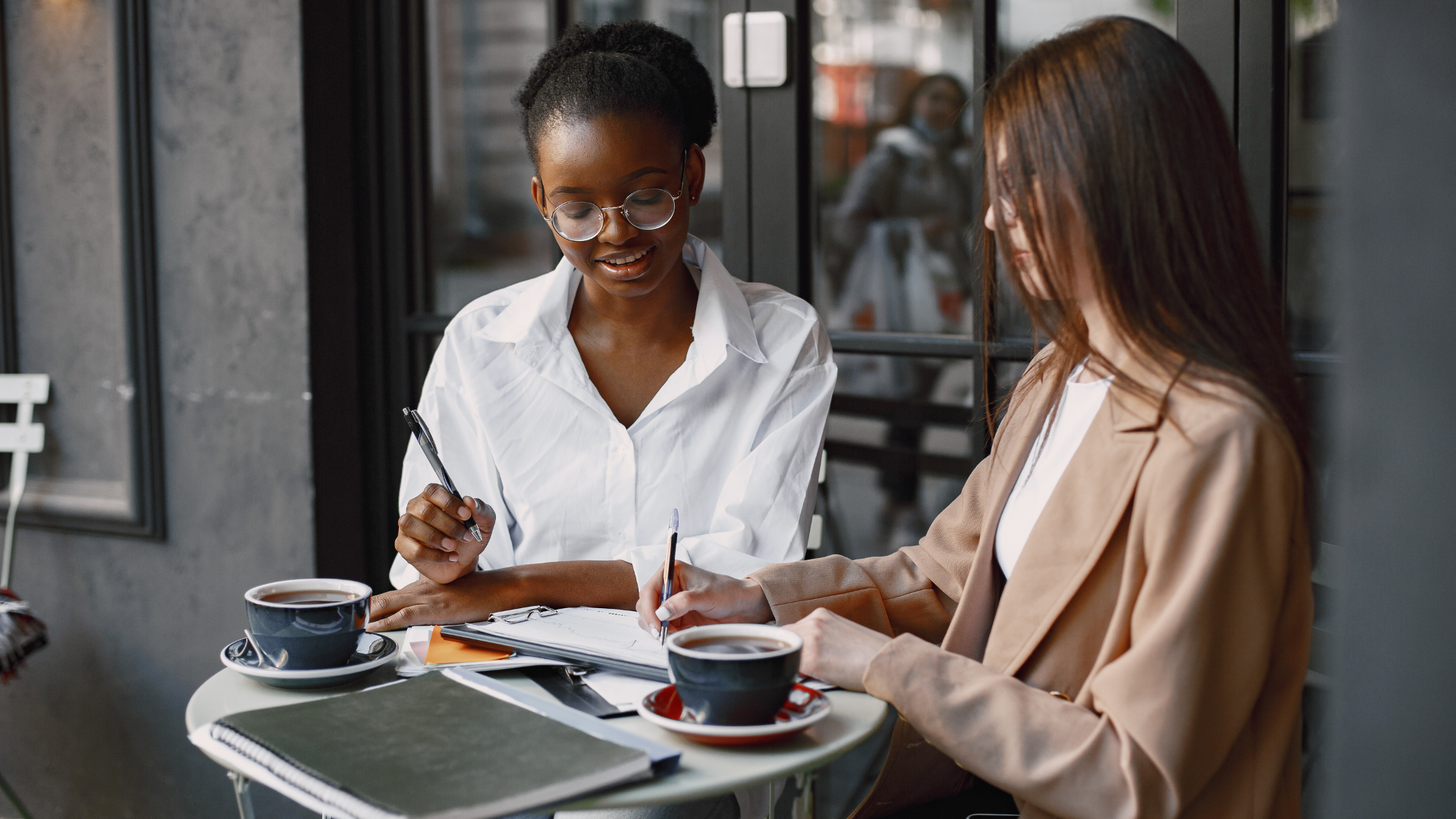 Collaboration - working coffee break