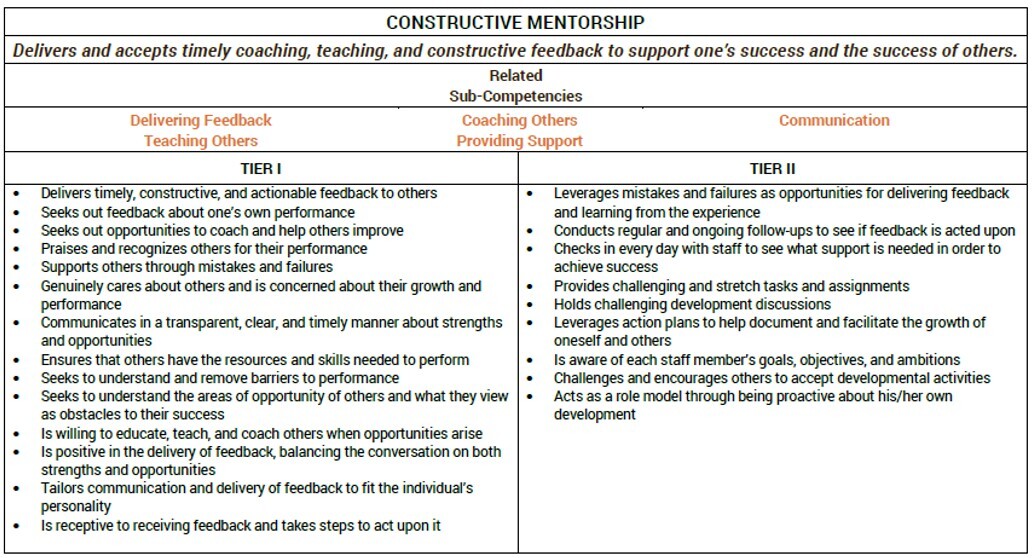 Tiered Competency Talent Assessment