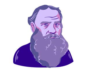Tolstoy Portrait -1